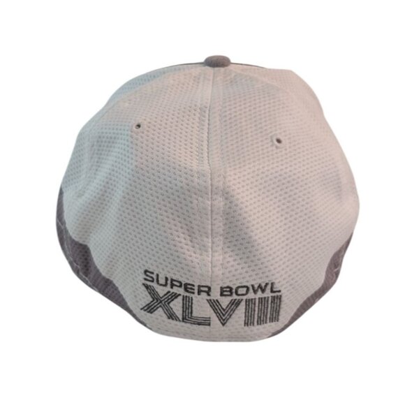 New Era NFL Super Bowl XLVIII Seattle Seahawks Conference Champions Hat Cap Gray - Picture 4 of 8